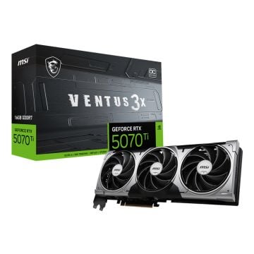 MSI GeForce RTX 5070 Ti 16G VENTUS 3X OC - Videokaart