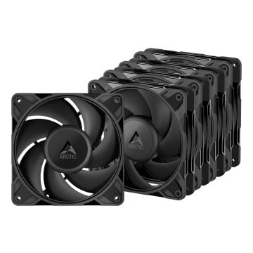 Arctic P12 Pro PST Black 5-pack - Ventilator