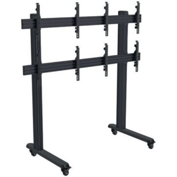 Hagor HA-VWT 2 x 2 Landscape Videowall Trolley 46-55""