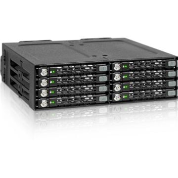 Backplane IcyDock 8x6,3cm SATAI-III in 1x5,25"" keylocks