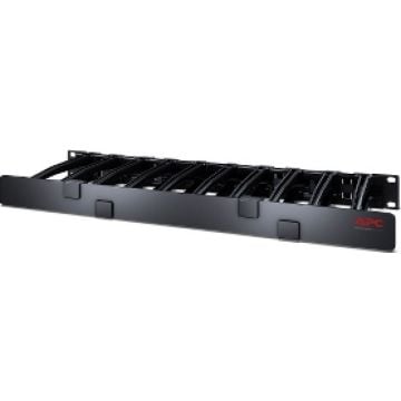 APC Horizontal Cable Manager Single-Sided with Cover - Rekkabelbeheerpaneel met bedekking
