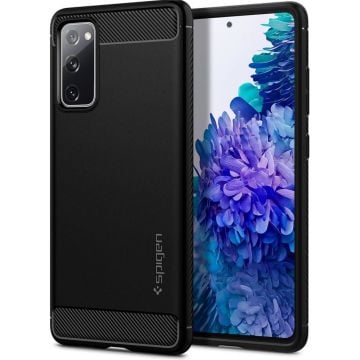 Spigen Rugged Armor - Achterzijde behuizing voor mobiele telefoon