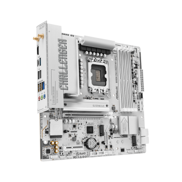 ASRock B860M Challenger WiFi White - Moederbord