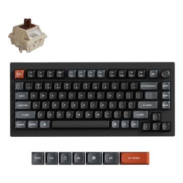 Keychron V1 Ultra 75% Brown Switch - Toetsenbord