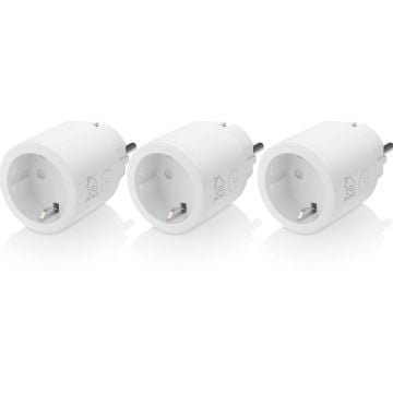 Smart Switch WiFi 3-pack (SH-P01-3P) is een draadloze schakelaar die je zowel thuis als op afstand eenvoudig aan- of uitzet via je telefoon. Smart Switch WiFi 3-pack (SH-P01-3P) is te gebruiken voor alle apparaten die het juiste stopcontact hebben (max. 1