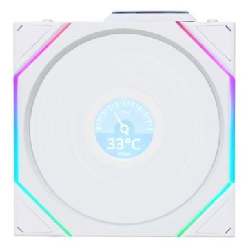 Lian Li UNI FAN TL140 Wireless LCD White - Ventilator