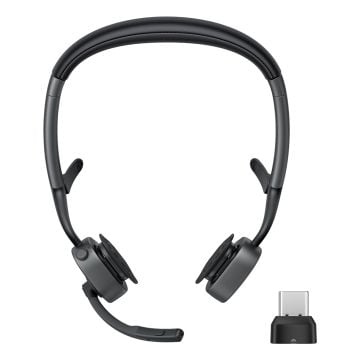 SHOKZ OpenMeet2 UC Black - Kantoorheadset