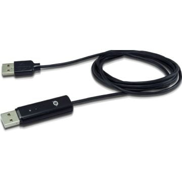 Conceptronic USB 2.0 1.8m, 1,8 m, Zwart, USB A, USB A, Mannelijk/Mannelijk, 40 g