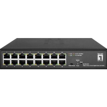 LevelOne Switch 16x GE GES-2216 Hilbert 10""