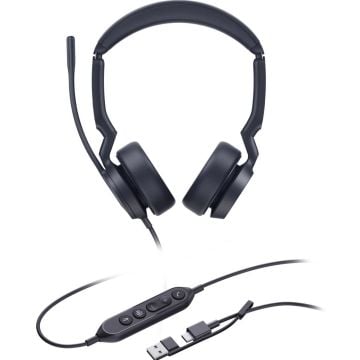 Yealink UH44 Dual Teams USB-C/A - headset