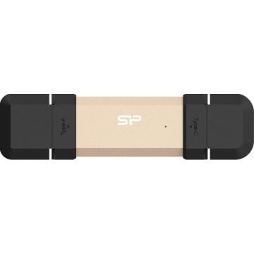 Silicon Power 500GB USB Stick USB Typ A+C 1050/850MB`s gold