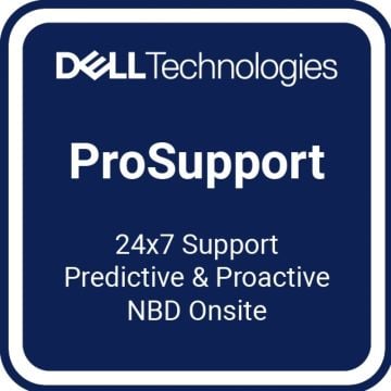 Dell Upgrade van 1 jaar Basic Onsite tot 3 jaren ProSupport - Uitgebreide serviceovereenkomst
