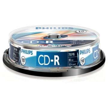 Philips CR7D5NB10 - 10 x CD-R