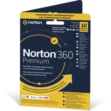 Norton 360 Premium - Abonnementslicentie (1 jaar)