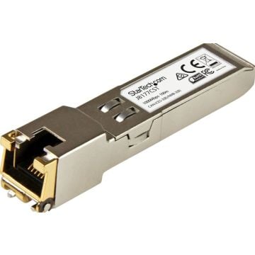 StarTech.com Gigabit RJ45 Koper  Copper SFP Transceiver Module - HP J8177C Compatibel