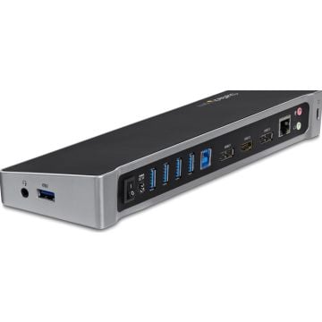 StarTech.com Triple monitor docking station voor laptops - Universeel USB 3.0 Notebook Docking Station