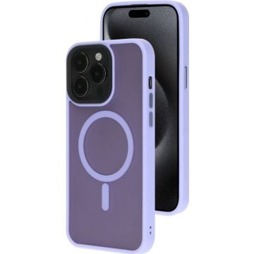 Hardcover met Corner Protection en geschikt voor MagSafe voordelen: + Transparante frosted afwerking: frisse uitstraling en tijdloos ontwerp + MagSafe geschikt: de ingebouwde magneet is geschikt voor alle Apple MagSafe accessoires en laders! + Impact prot
