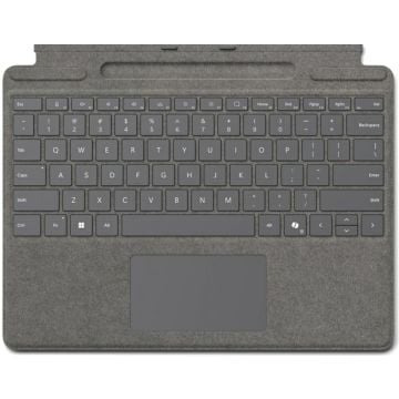 Microsoft Surface Pro 13-inch QWERTY toetsenbord met penopslag - Platina