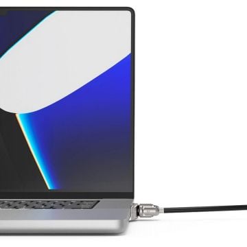 Compulocks Ledge Lock Adapter for MacBook Pro 16" M1, M2 & M3 with Keyed Cable Lock - Beveiligingsadapter slotsleuf