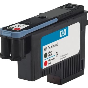 HP 73 - Matzwart, chroomrood