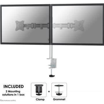 Neomounts by Newstar NM-D135D - Monitorarm voor 2 schermen
