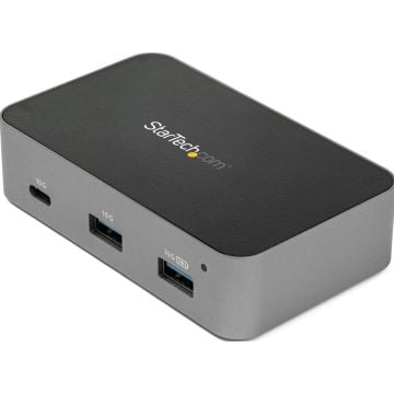 StarTech.com 3-poorts USB-C hub USB 3.1 Gen2 (10 Gbps) naar 2x USB-A & 1x USB-C - zelfgevoed incl universele voedingsadapter (HB31C2A1CGS)