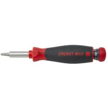 Wiha schroevendraaier inkl. Bit Magazin PocketMax 8 Bits 1/4""