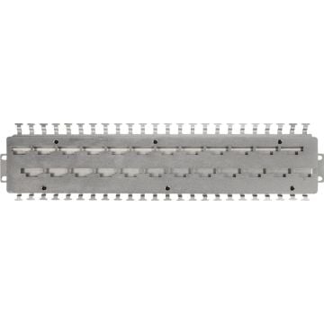 LogiLink Montagepanel für 24 Cat.6A Verbinder MP0041, Stahl