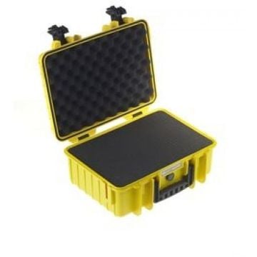B&W yellow incl. pre-cut foam