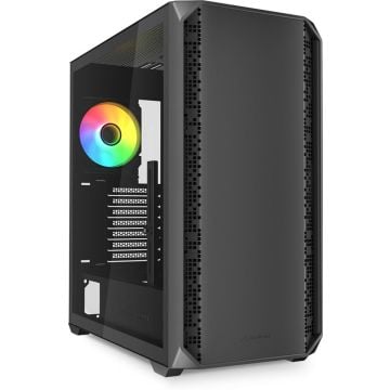 Sharkoon Behuizing AK2 RGB ATX 1xGlas zwart