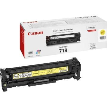 Canon 718 Yellow - Tonercartridge