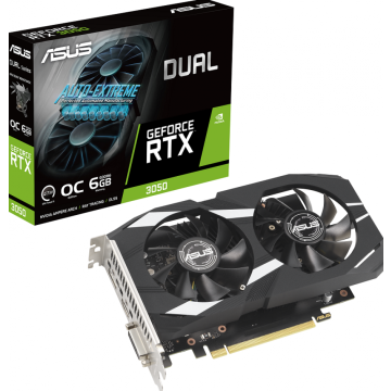 ASUS Dual GeForce RTX 3050 OC Edition - Videokaart