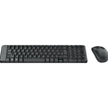 Logitech Wireless Combo MK220 - Toetsenbord en muis set