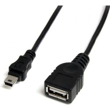 StarTech.com 30 cm mini USB 2.0-kabel - USB A naar mini B FM