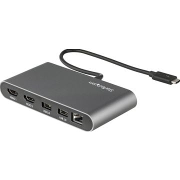 StarTech.com Thunderbolt 3 Dock - Mini Dual Monitor TB3 Docking Station met HDMI 4K 60Hz