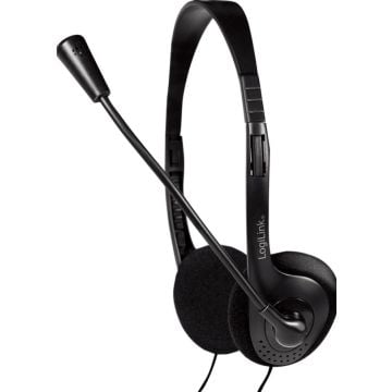 LogiLink Headset stereo umweltfreundlich verpackt connector