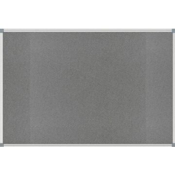 MAUL Pinnboard MAULstandard, 60x90 cm, Textil grijs