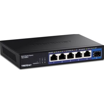 TRENDnet TEG‑S5061 - 6‑poort 2.5G unmanaged switch