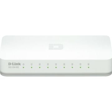 dlinkgo 8-Port Fast Ethernet Easy Desktop Switch GO-SW-8E - Switch