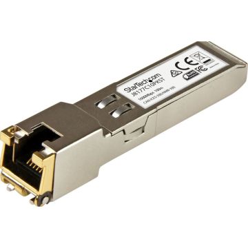 StarTech.com Gigabit RJ45 Koper  Copper SFP Transceiver Module - HP J8177C Compatibel