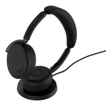 Jabra Evolve3 65 Flex MS Stereo Black (USB-C) +  Oplaadstandaard - Headset