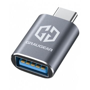 Graugear USB 3.2 Gen2 Adapter Type-A zu Type-C Stecker