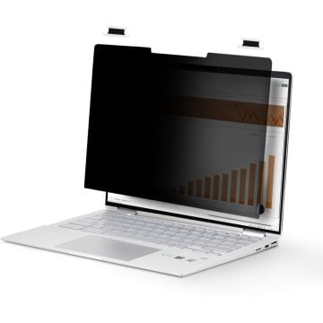 StarTech.com 14-inch 16:10 Touch Privacy Screen, Anti-Glare Privacy Filter, Laptop Monitor Screen Protector with +- 30 Deg. View Angle, Flip-Over - 51% Blue Light Reduction (14LT6-PRIVACY-SCREEN)