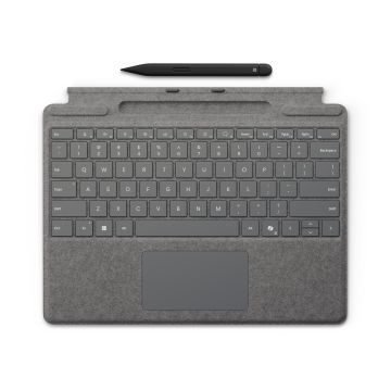 Microsoft Surface Pro 13-inch QWERTY toetsenbord met Slim Pen - Platina