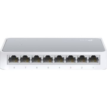 TP-Link TL-SF1008D 8-Port 10100Mbps Desktop Switch - Switch