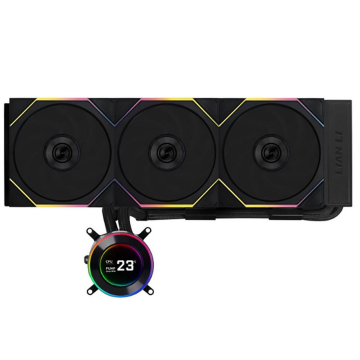 Lian Li Hydroshift II LCD-C 360TL Black - Waterkoeler