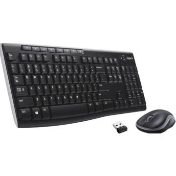 Logitech Wireless Combo MK270 - Toetsenbord en muis set
