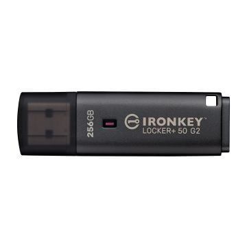 Kingston IronKey Locker+ 50 G2 256GB Black - USB-Stick