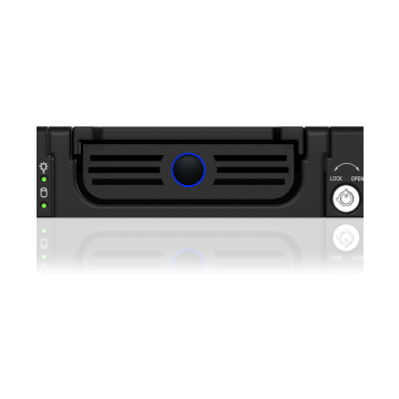 ICY BOX IB-138SK-B-II - Aluminium mobile rack voor SATA HDDs