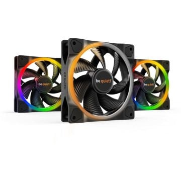 Be quiet! Light Wings PWM Triple Pack Black - Ventilator